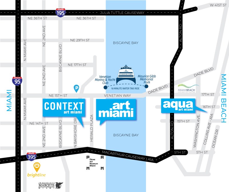 Art Miami Map