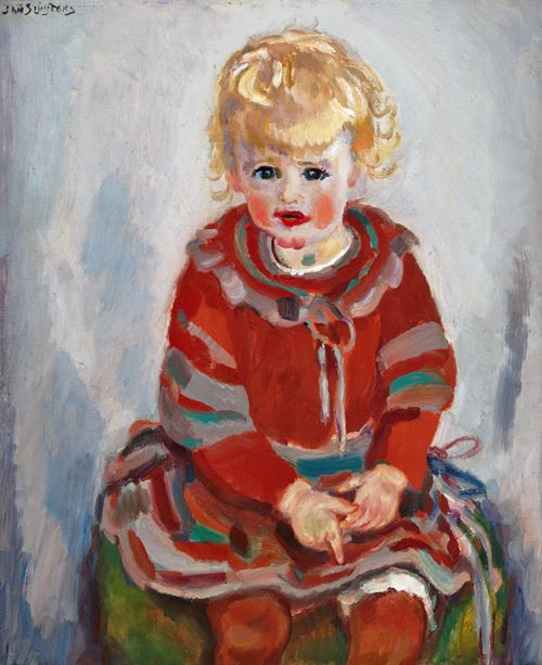 Portret van Elise (Liesje Kuipers-Sluijters)