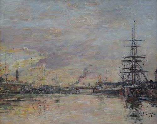 ‘Deauville, Le Bassin’, 1896