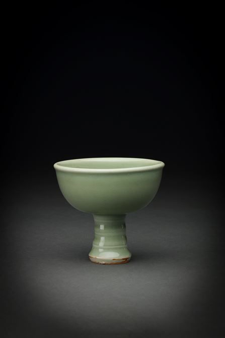 Longquan celadon stem bowl
