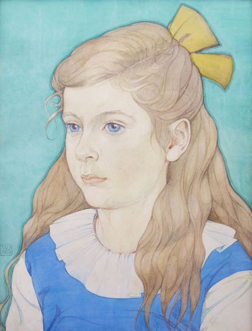 Portret van Madeleine Eulalie Land