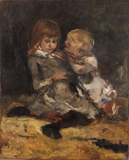 Van der Weele children, circa 1881-1882